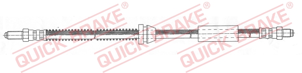 Flessibile del freno - 42.908 QUICK BRAKE