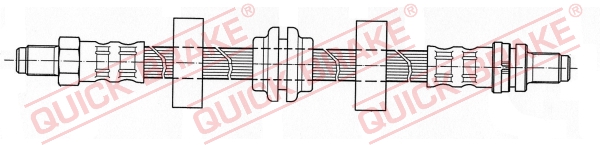 Brake Hose - 42.913 QUICK BRAKE