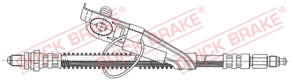 Brake Hose - 42.916 QUICK BRAKE