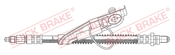 Brake Hose - 42.917 QUICK BRAKE