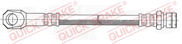 Brake Hose - 50.018 QUICK BRAKE