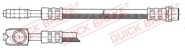 Тормозной шланг - 50.041 QUICK BRAKE