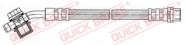 Тормозной шланг - 50.050X QUICK BRAKE