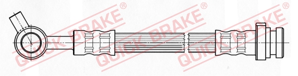 Flessibile del freno - 50.054 QUICK BRAKE