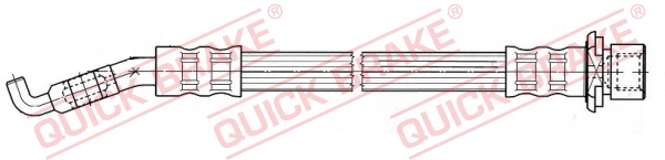 Brake Hose - 50.065 QUICK BRAKE