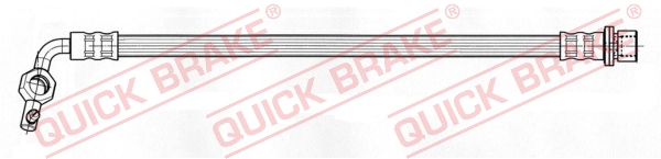 Brake Hose - 50.067 QUICK BRAKE
