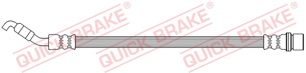 Brake Hose - 50.078 QUICK BRAKE