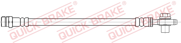 Flessibile del freno - 50.095X QUICK BRAKE