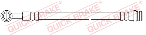 Flessibile del freno - 50.097 QUICK BRAKE