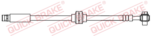 Brake Hose - 50.204X QUICK BRAKE
