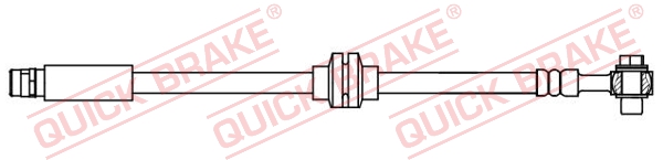 Brake Hose - 50.205X QUICK BRAKE