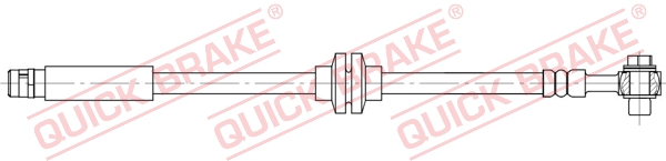 Brake Hose - 50.206X QUICK BRAKE