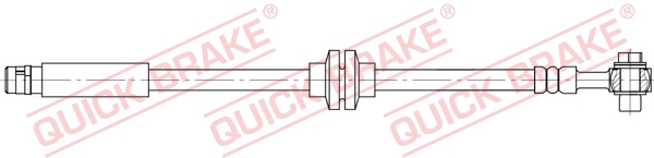 Brake Hose - 50.207X QUICK BRAKE