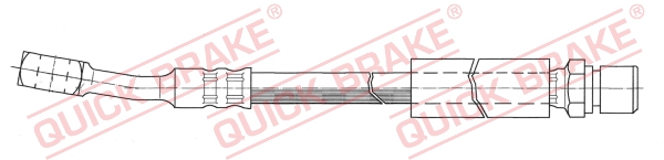 Flessibile del freno - 50.308 QUICK BRAKE