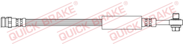 Flessibile del freno - 50.313X QUICK BRAKE