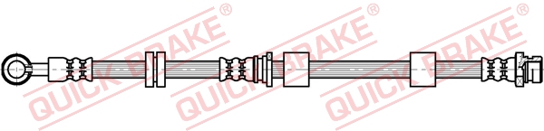 Flessibile del freno - 50.702 QUICK BRAKE