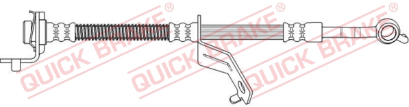 Brake Hose - 50.721 QUICK BRAKE