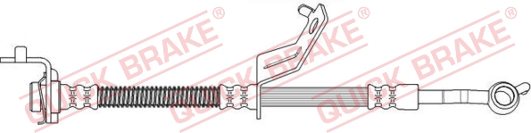 Brake Hose - 50.722 QUICK BRAKE