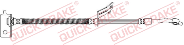 Flessibile del freno - 50.733 QUICK BRAKE
