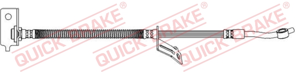 Flessibile del freno - 50.734 QUICK BRAKE