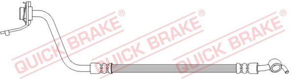 Brake Hose - 50.737 QUICK BRAKE