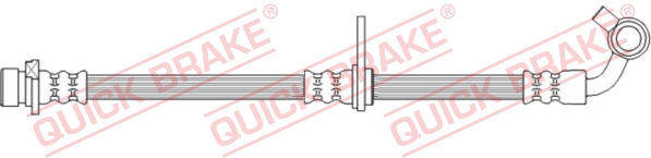 Brake Hose - 50.739 QUICK BRAKE