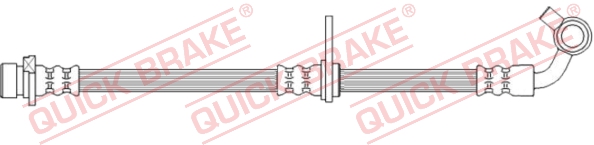 Brake Hose - 50.740 QUICK BRAKE