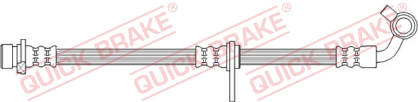 Brake Hose - 50.741 QUICK BRAKE