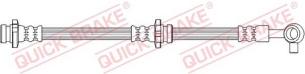 Brake Hose - 50.743 QUICK BRAKE