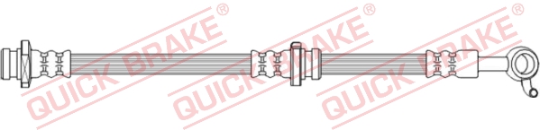 Brake Hose - 50.747 QUICK BRAKE