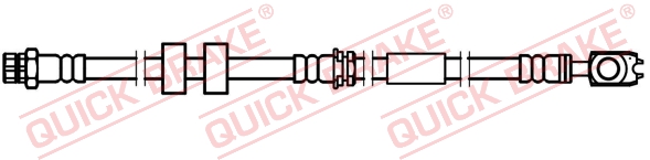 Brake Hose - 50.752X QUICK BRAKE
