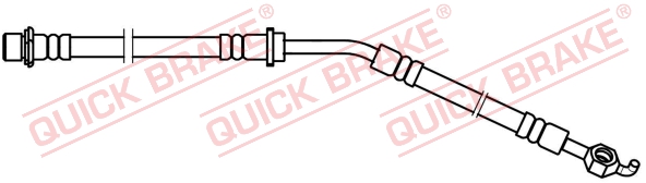 Flessibile del freno - 50.755 QUICK BRAKE