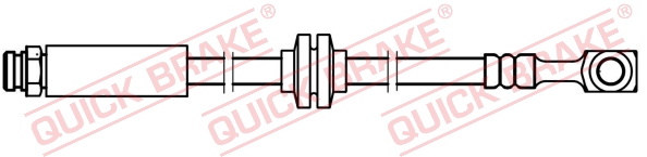 Flessibile del freno - 50.756X QUICK BRAKE