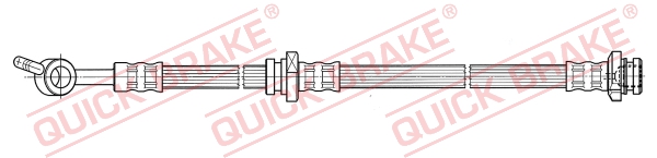Brake Hose - 50.805 QUICK BRAKE