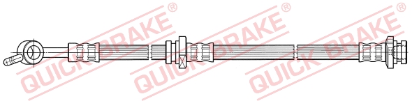 Brake Hose - 50.806 QUICK BRAKE
