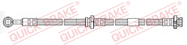 Brake Hose - 50.807 QUICK BRAKE