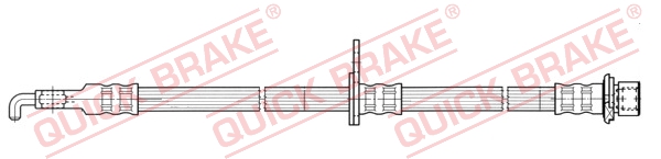 Brake Hose - 50.828 QUICK BRAKE