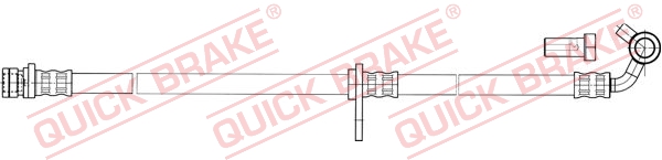 Brake Hose - 50.843X QUICK BRAKE