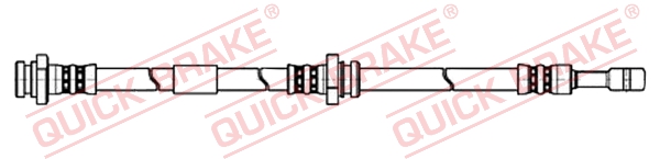 Brake Hose - 50.869 QUICK BRAKE