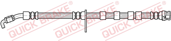 Brake Hose - 50.873 QUICK BRAKE