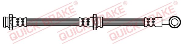 Brake Hose - 50.881 QUICK BRAKE