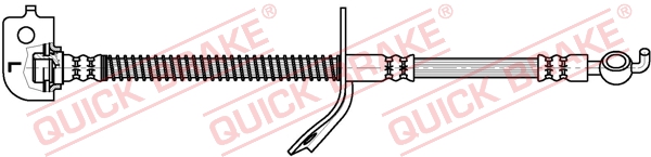 Brake Hose - 50.886 QUICK BRAKE