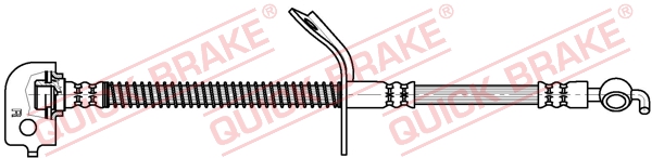 Brake Hose - 50.887 QUICK BRAKE