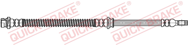 Brake Hose - 50.898 QUICK BRAKE
