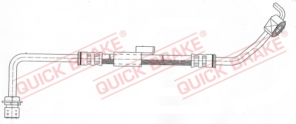 Brake Hose - 50.946 QUICK BRAKE
