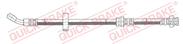 Brake Hose - 50.947 QUICK BRAKE