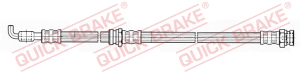 Flessibile del freno - 50.986 QUICK BRAKE
