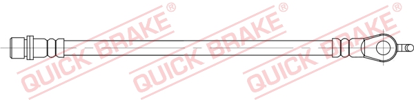 Flessibile del freno - 58.004 QUICK BRAKE