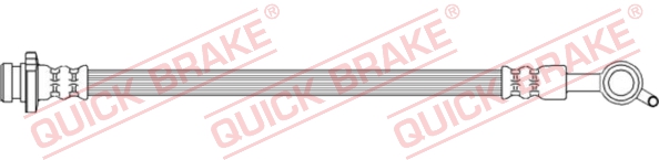 Brake Hose - 58.022 QUICK BRAKE