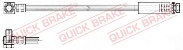 Brake Hose - 58.300X QUICK BRAKE